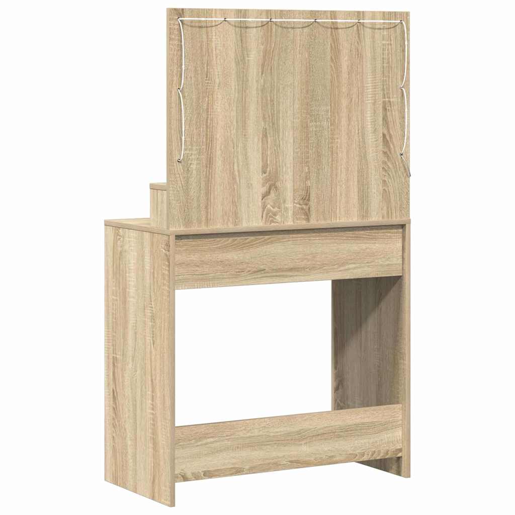 vidaXL Τραπέζι περιποίησης Δρύς Sonoma 75,5 x 41 x 135 εκ.