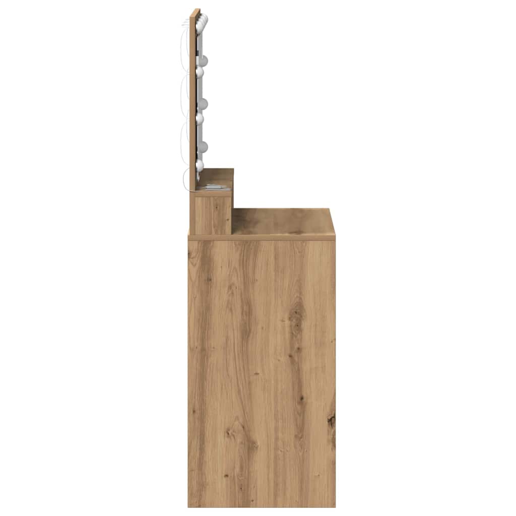 vidaXL Τραπέζι περιποίησης Artisan Oak 50 x 41 x 135 εκ