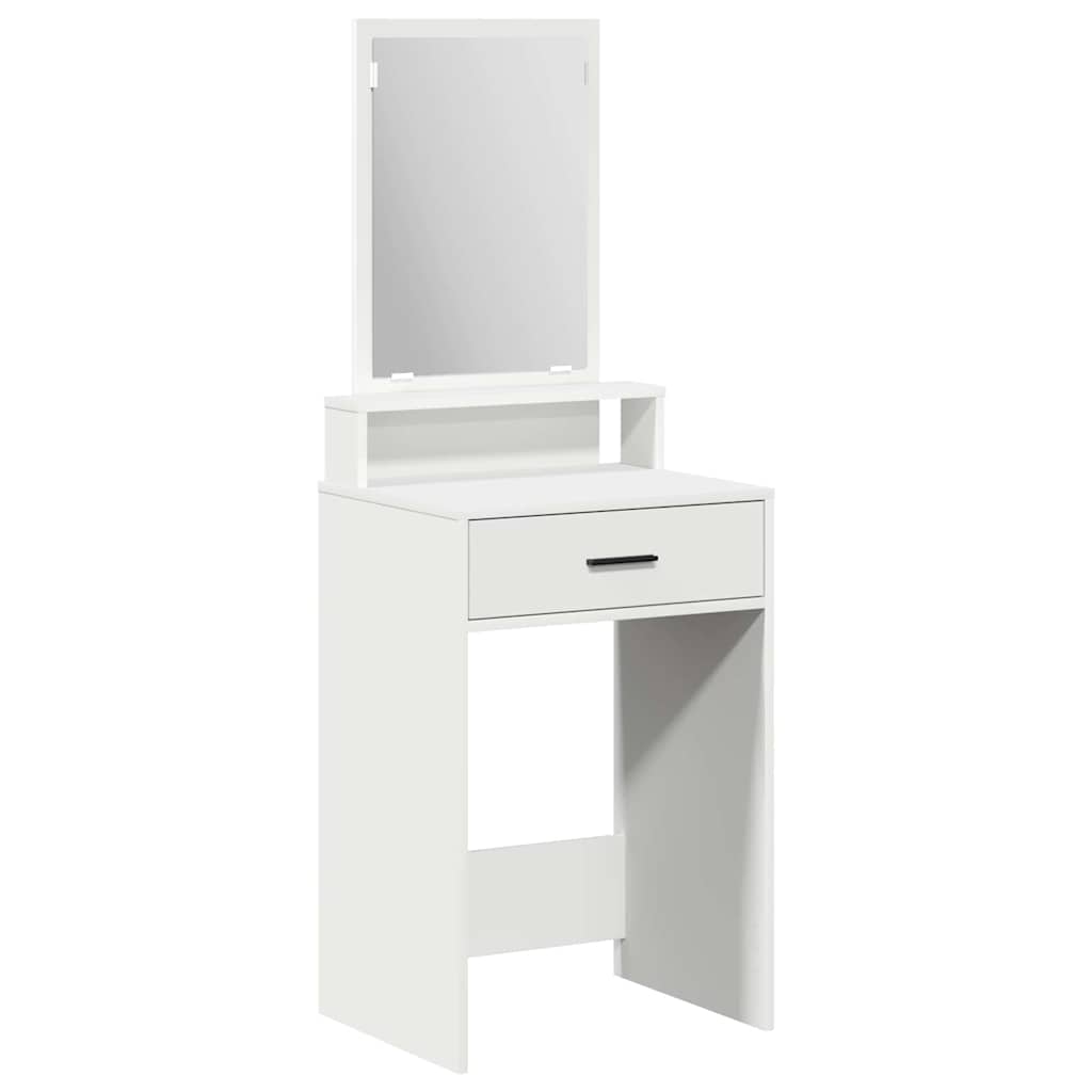 vidaXL Κομμό Υπνοδωματίου Λευκό 50 x 41 x 140 εκ. Επεξεργασμένο ξύλο