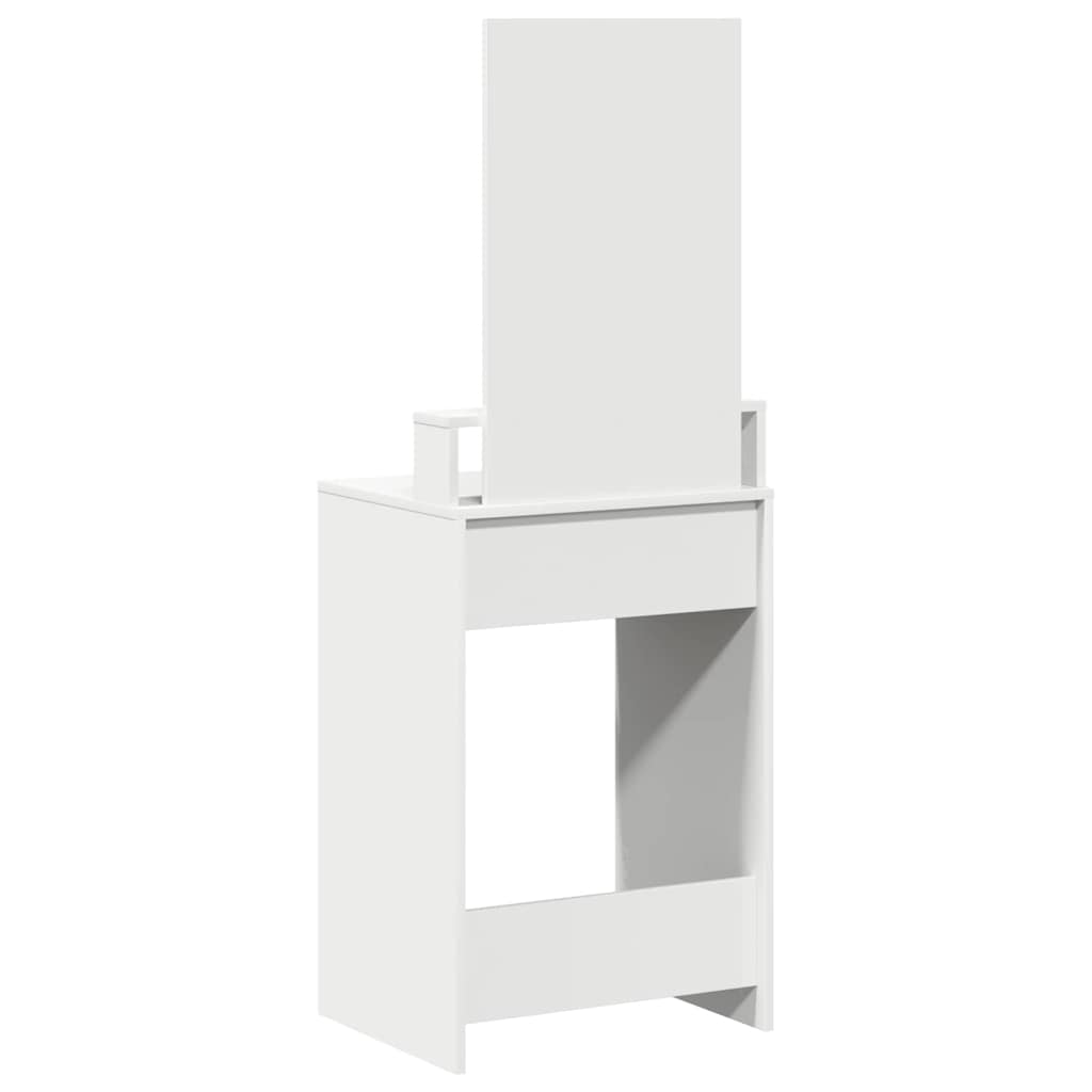 vidaXL Κομμό Υπνοδωματίου Λευκό 50 x 41 x 140 εκ. Επεξεργασμένο ξύλο