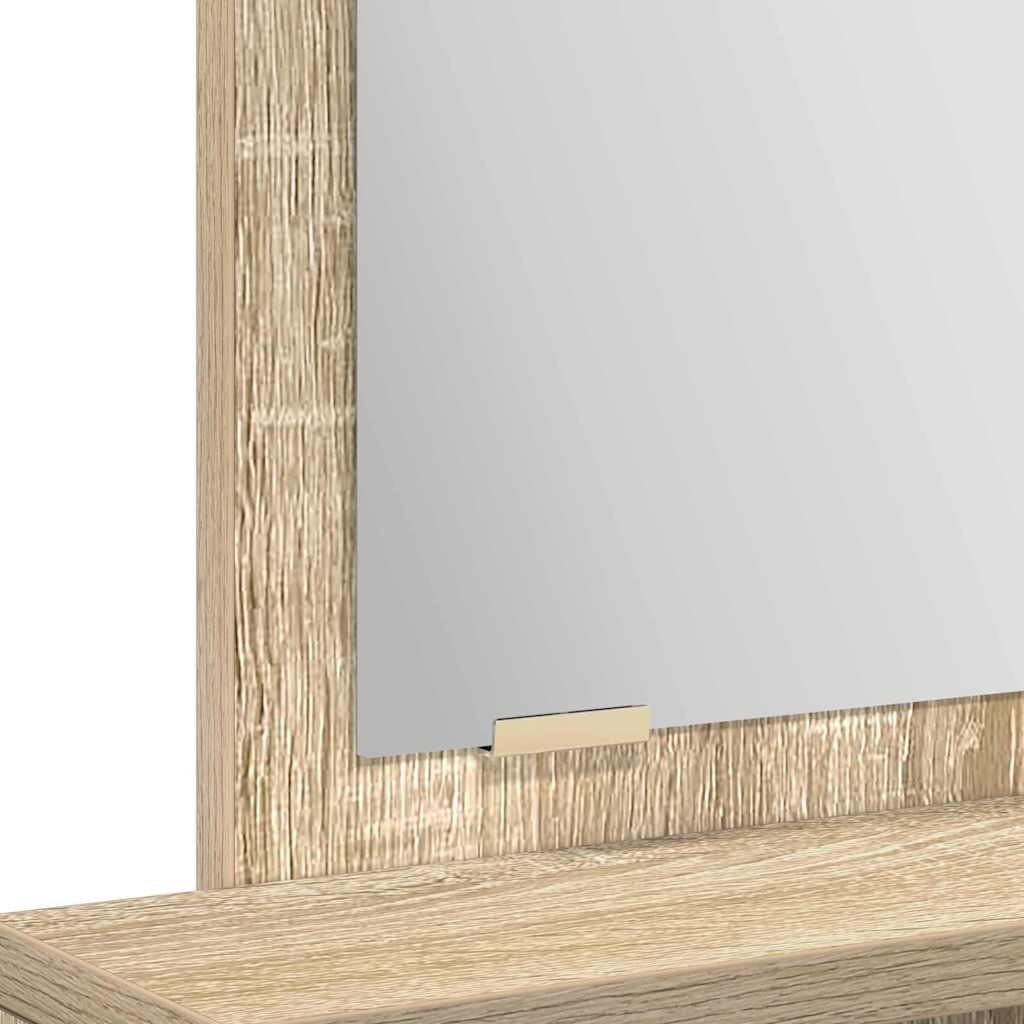 vidaXL Κομμό Υπνοδωματίου με συρτάρι Δρύς Sonoma 50 x 41 x 140 εκ.