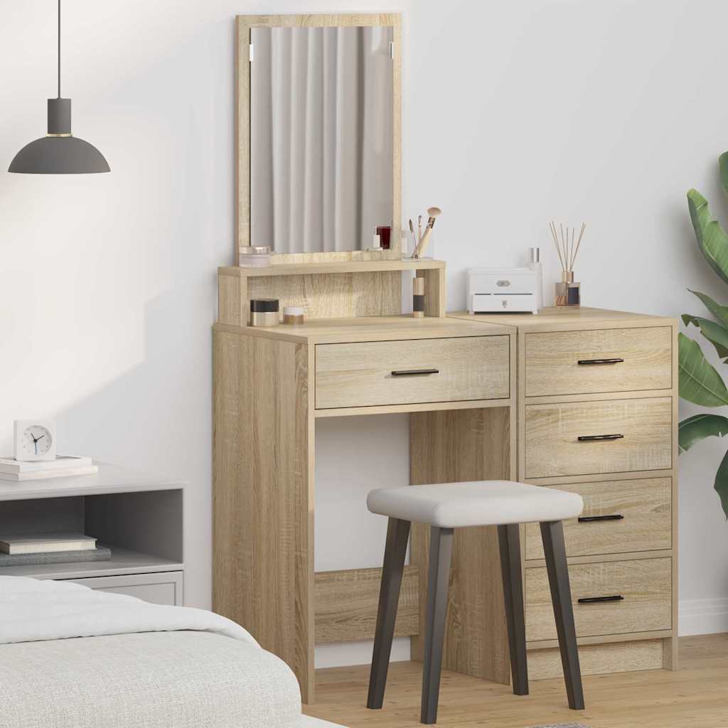 vidaXL Τραπέζι περιποίησης Δρύς Sonoma 50 x 41 x 140 εκ.