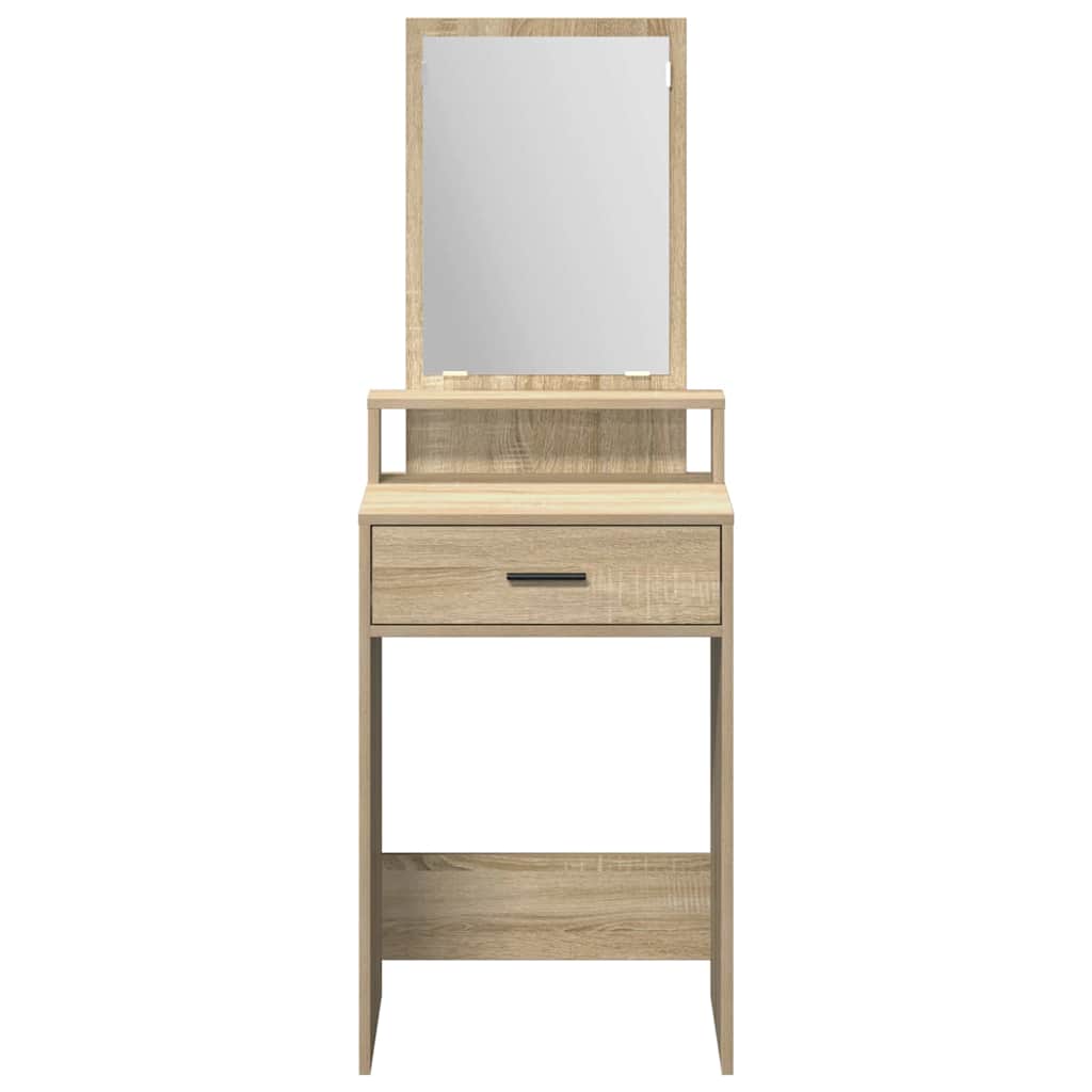 vidaXL Κομμό Υπνοδωματίου με συρτάρι Δρύς Sonoma 50 x 41 x 140 εκ.