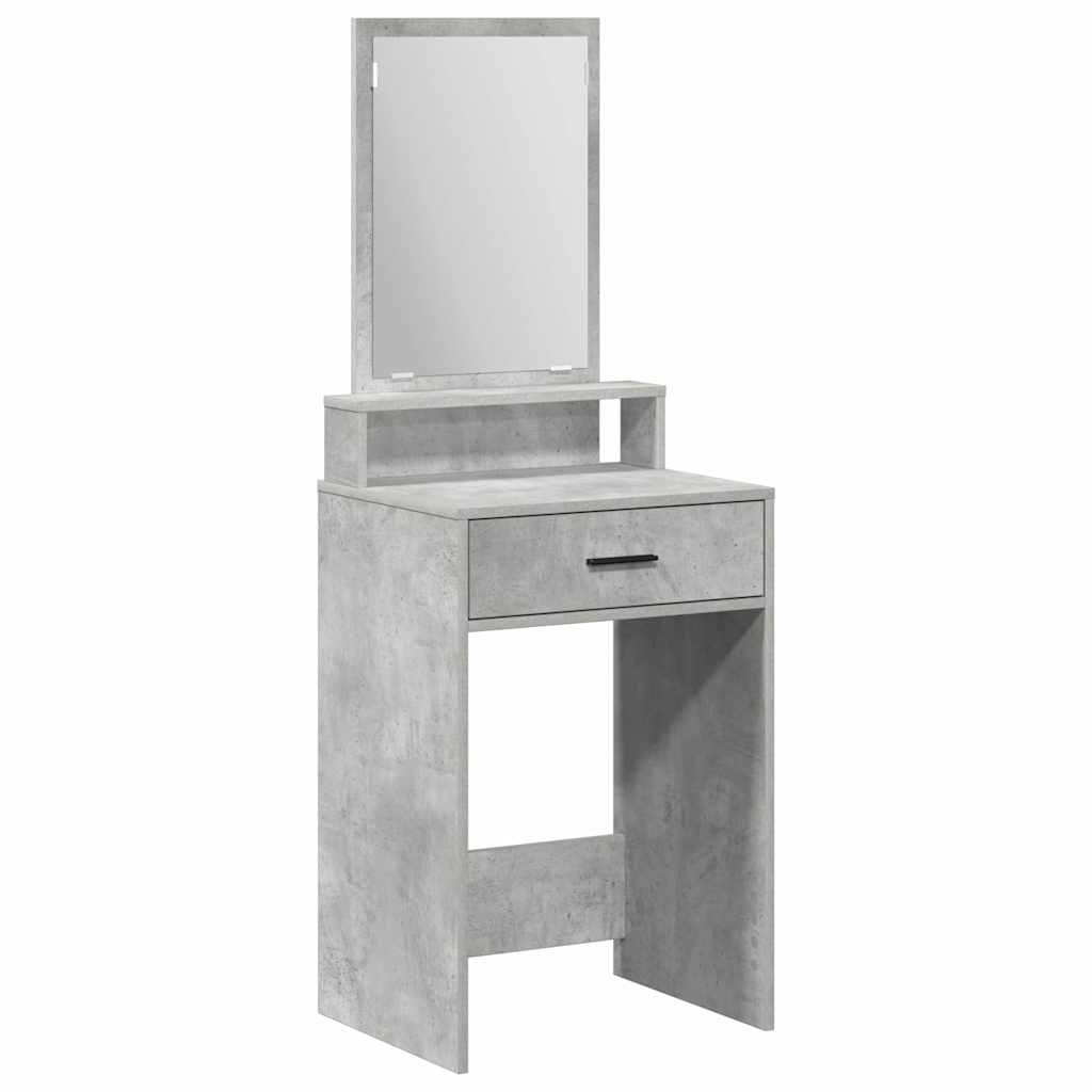 vidaXL Τραπέζι περιποίησης Σκυρόδεμα Γκρι 50 x 41 x 140 εκ.