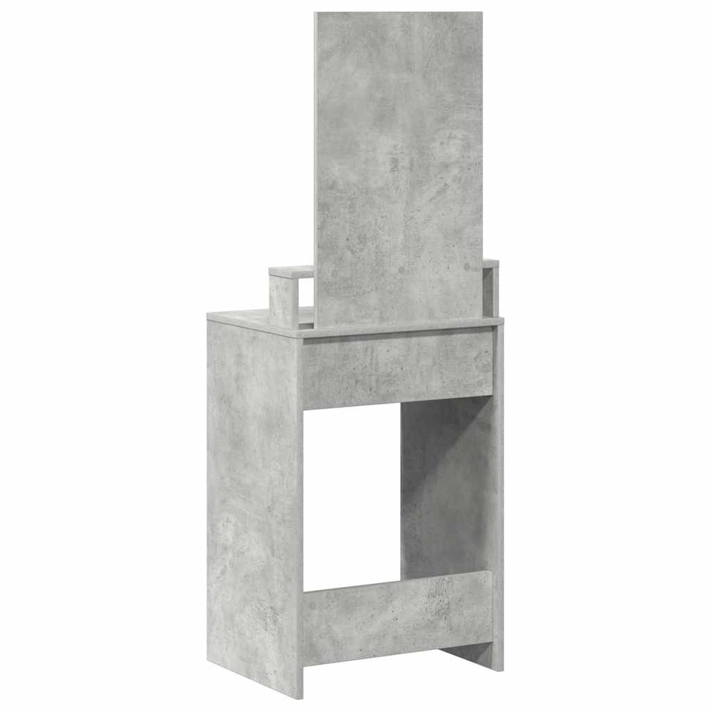 vidaXL Τραπέζι περιποίησης Σκυρόδεμα Γκρι 50 x 41 x 140 εκ.