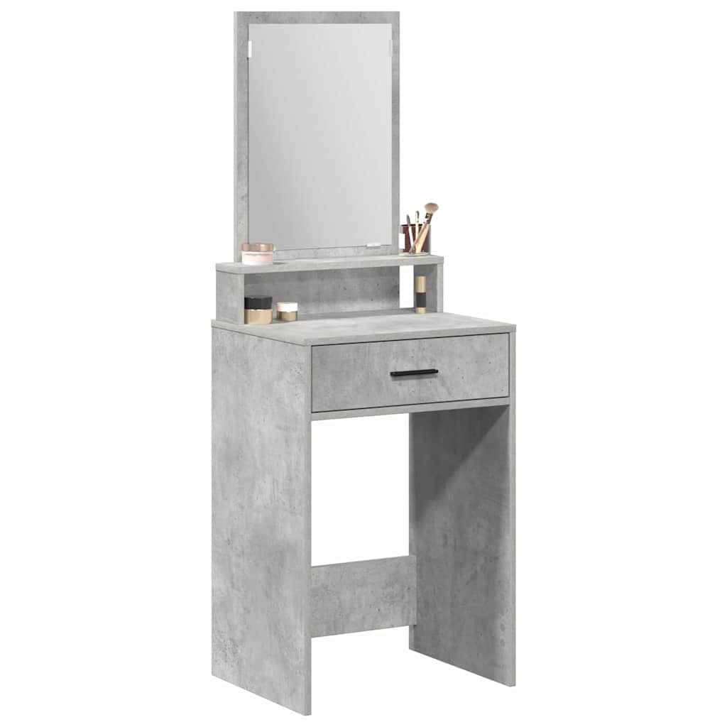 vidaXL Τραπέζι περιποίησης Σκυρόδεμα Γκρι 50 x 41 x 140 εκ.