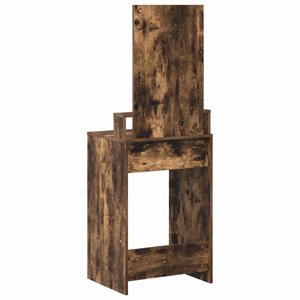 vidaXL Τραπέζι περιποίησης Καπνιστό Δρύς 50 x 41 x 140 εκ.