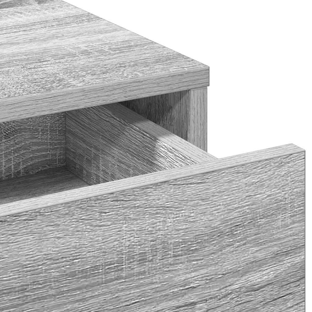 vidaXL Τραπέζι περιποίησης Γκρίζο Σονομα 50 x 41 x 140 εκ.