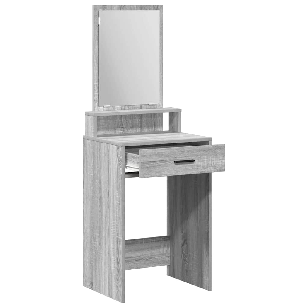 vidaXL Κομμό Υπνοδωματίου με συρτάρι Γκρι sonoma 50 x 41 x 140 εκ.