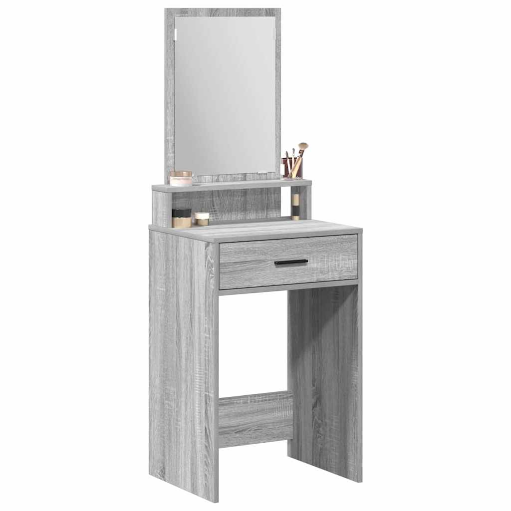 vidaXL Κομμό Υπνοδωματίου με συρτάρι Γκρι sonoma 50 x 41 x 140 εκ.