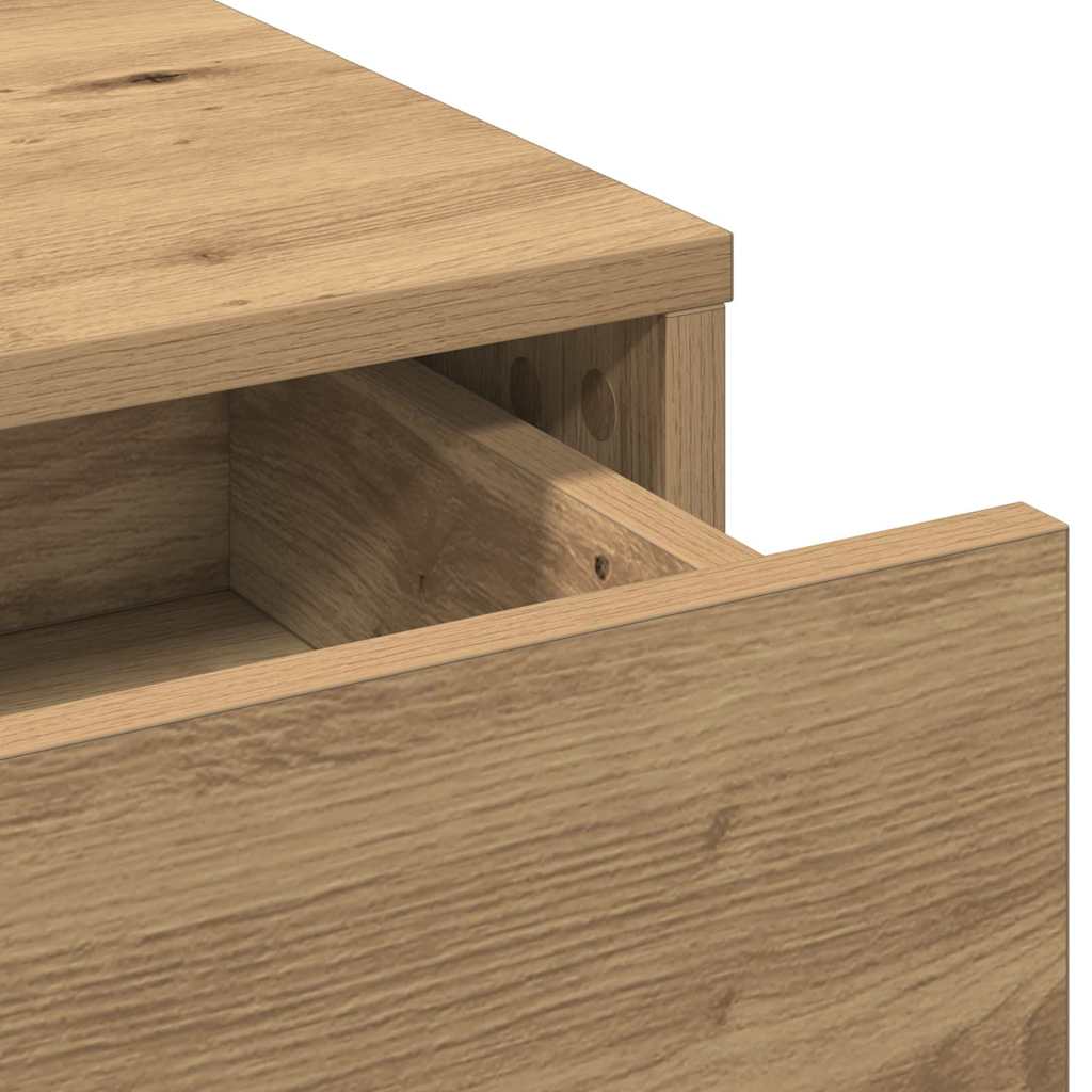 vidaXL Τραπέζι περιποίησης Artisan Oak 50 x 41 x 140 εκ.