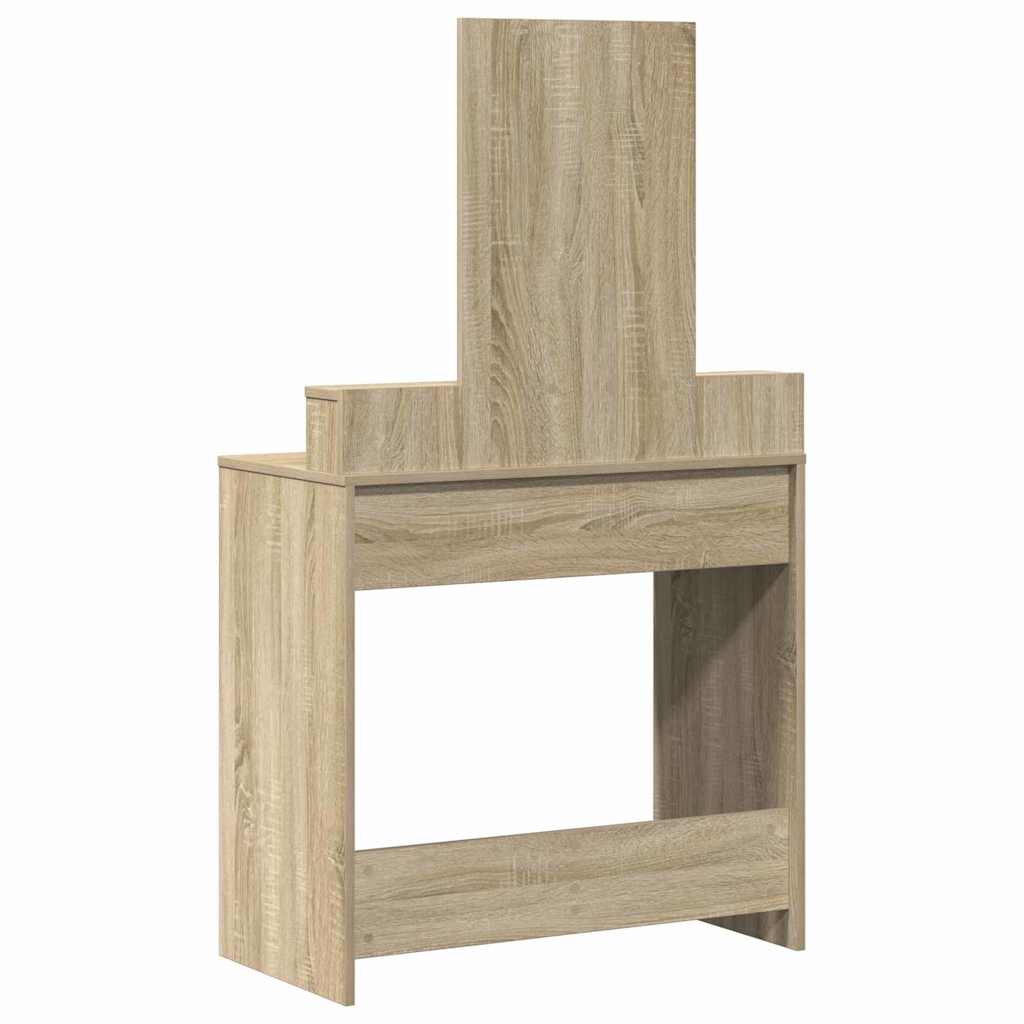 vidaXL Κομμό Υπνοδωματίου με συρτάρι Δρύς Sonoma 79 x 41 x 140 εκ.
