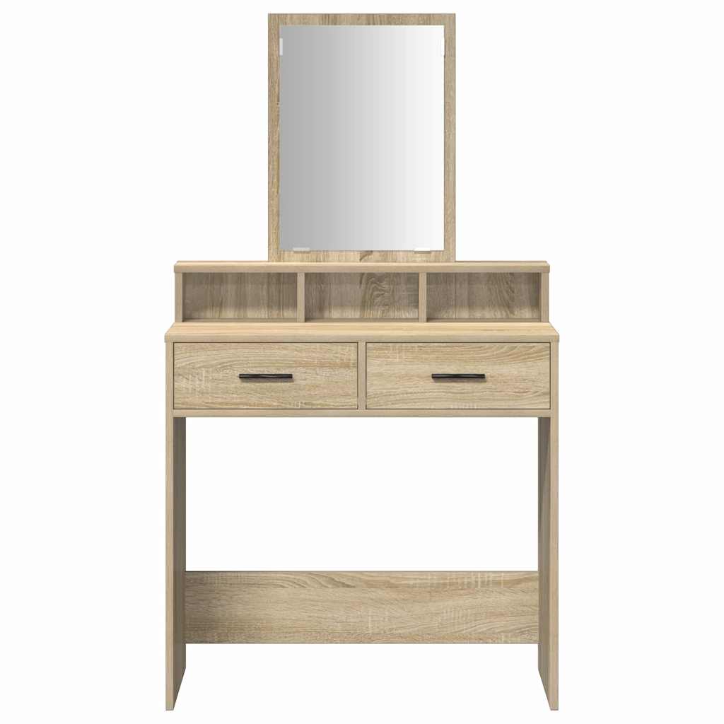 vidaXL Κομμό Υπνοδωματίου με συρτάρι Δρύς Sonoma 79 x 41 x 140 εκ.