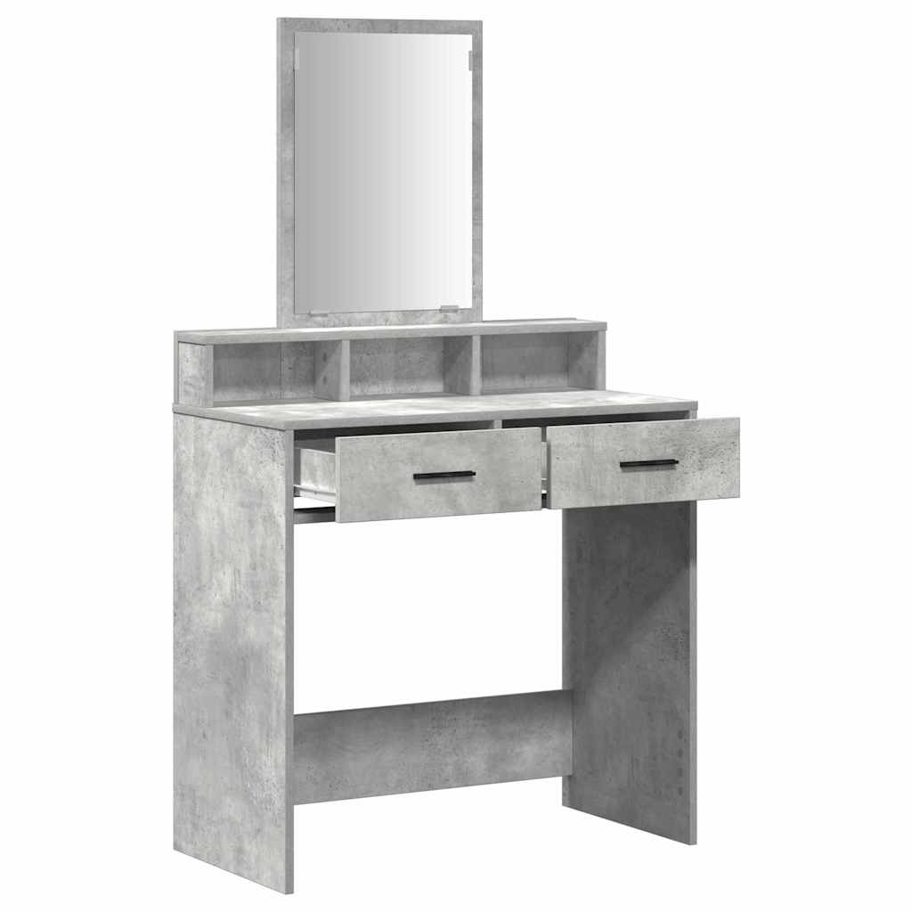 vidaXL Τραπέζι περιποίησης Σκυρόδεμα Γκρι 79 x 41 x 140 εκ.
