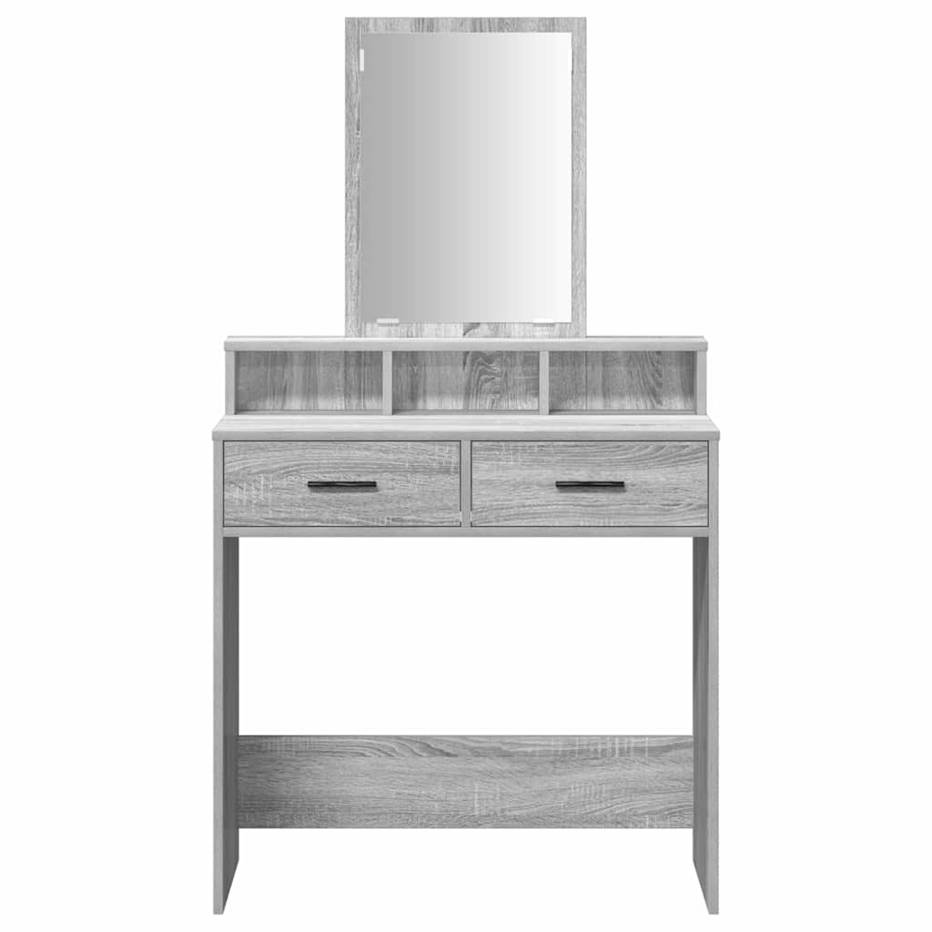 vidaXL Τραπέζι περιποίησης Γκρίζο Σονομα 79 x 41 x 140 εκ.