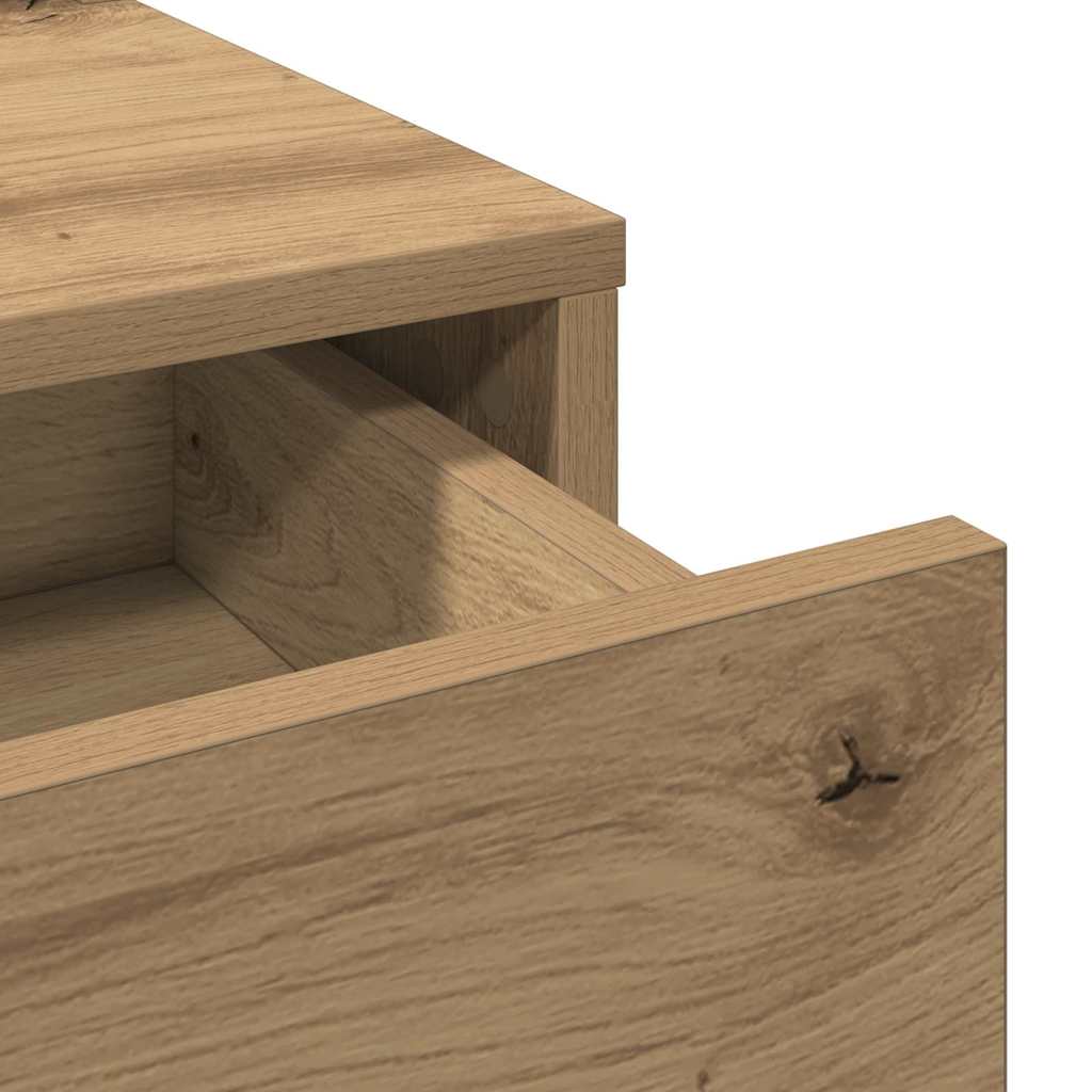vidaXL Τραπέζι περιποίησης Artisan Oak 79 x 41 x 140 εκ.