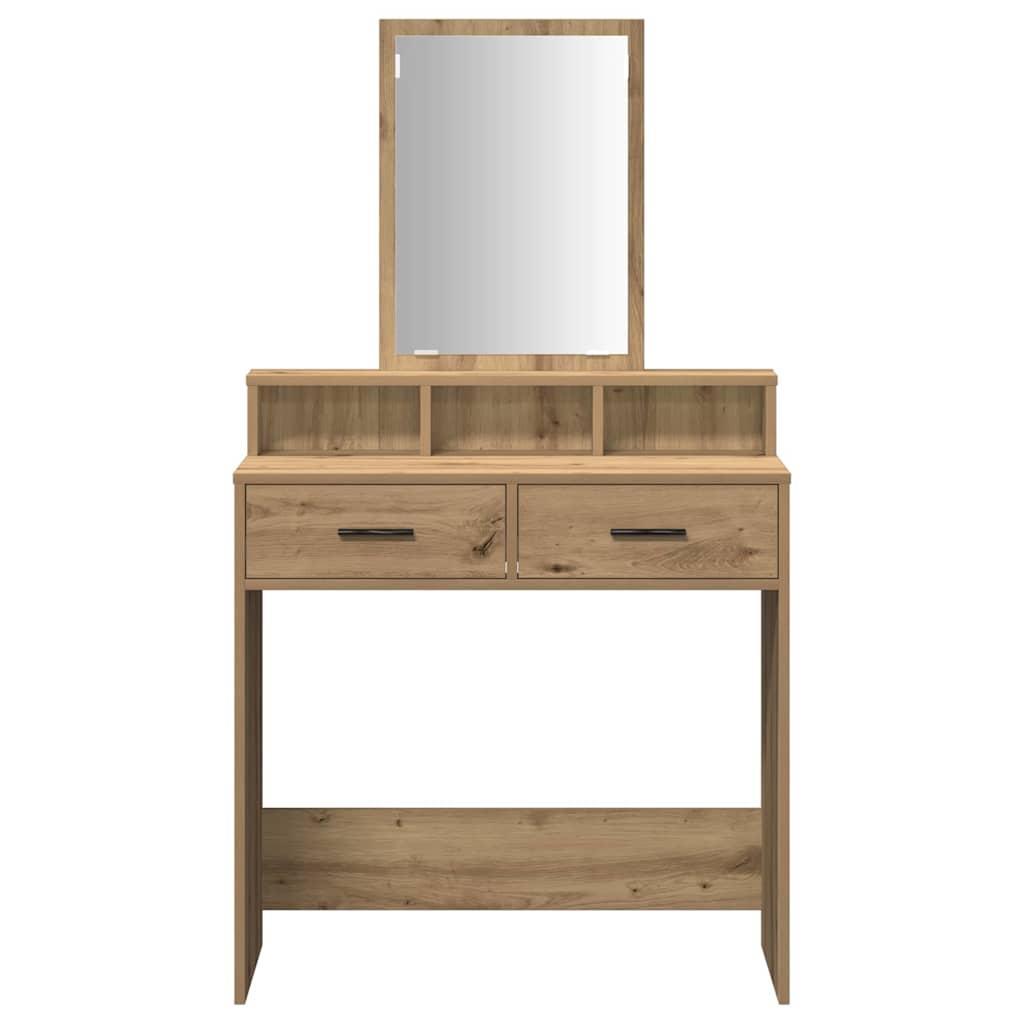 vidaXL Τραπέζι περιποίησης Artisan Oak 79 x 41 x 140 εκ.