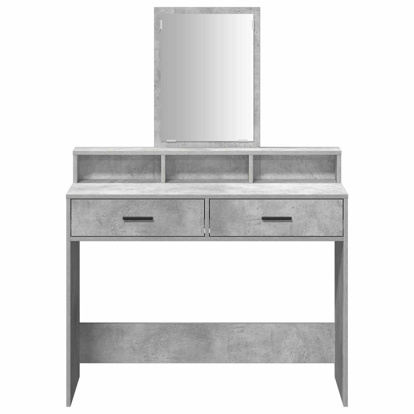 vidaXL Τραπέζι περιποίησης Σκυρόδεμα Γκρι 100 x 41 x 140 εκ.
