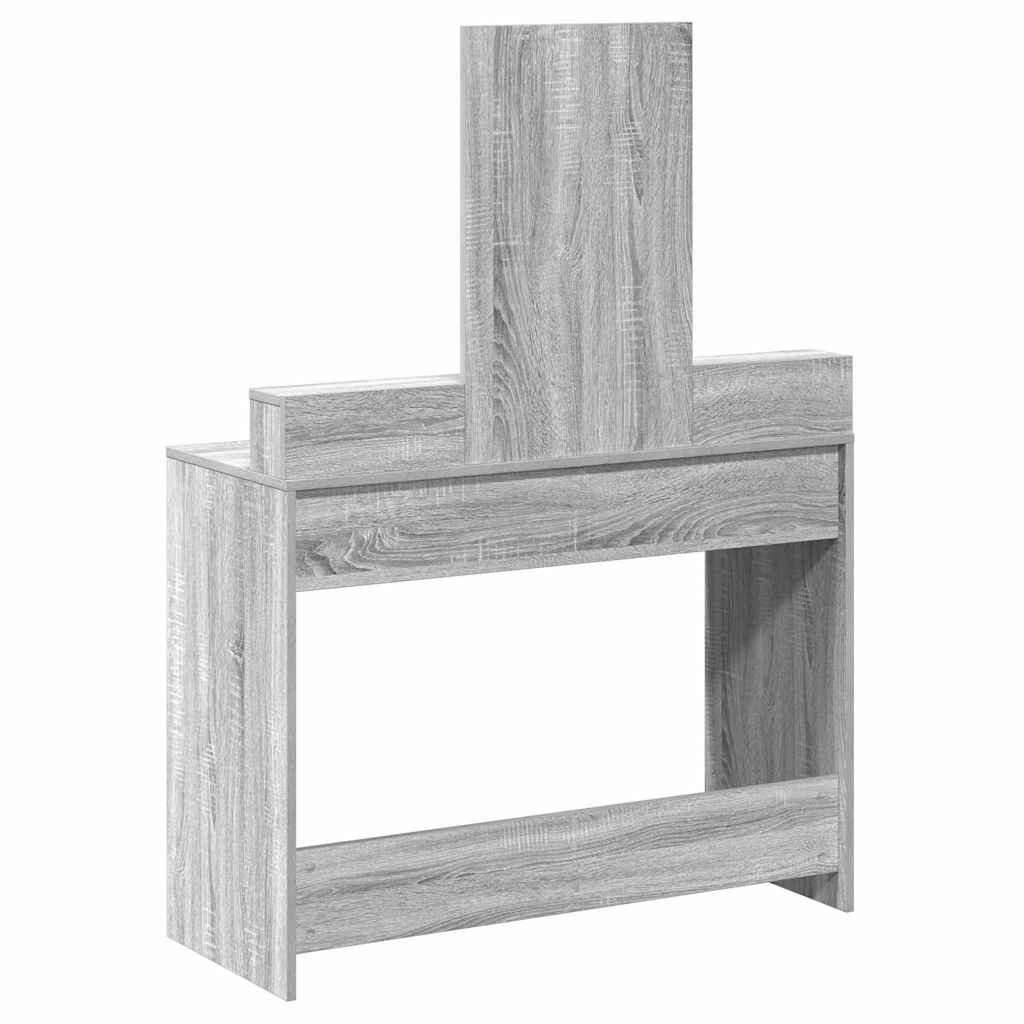 vidaXL Τραπέζι περιποίησης Γκρίζο Σονομα 100 x 41 x 140 εκ.