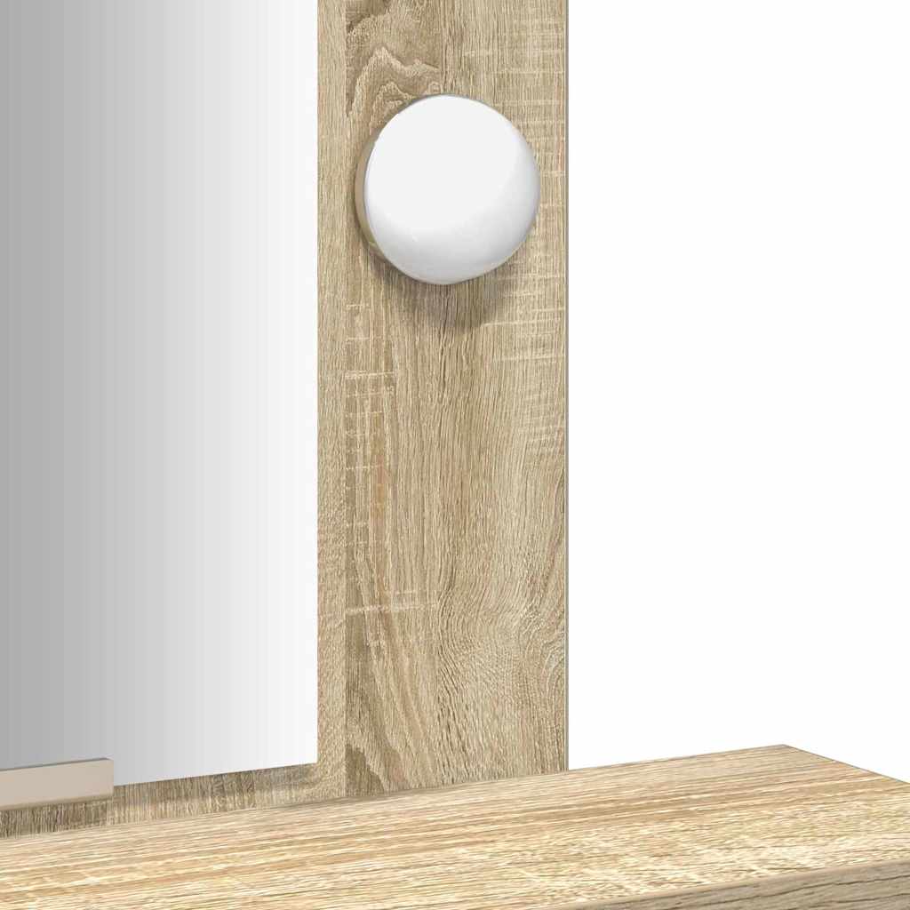 vidaXL Τραπέζι περιποίησης Καφέ 50 x 41 x 140 εκ. Επεξεργασμένο Ξύλο
