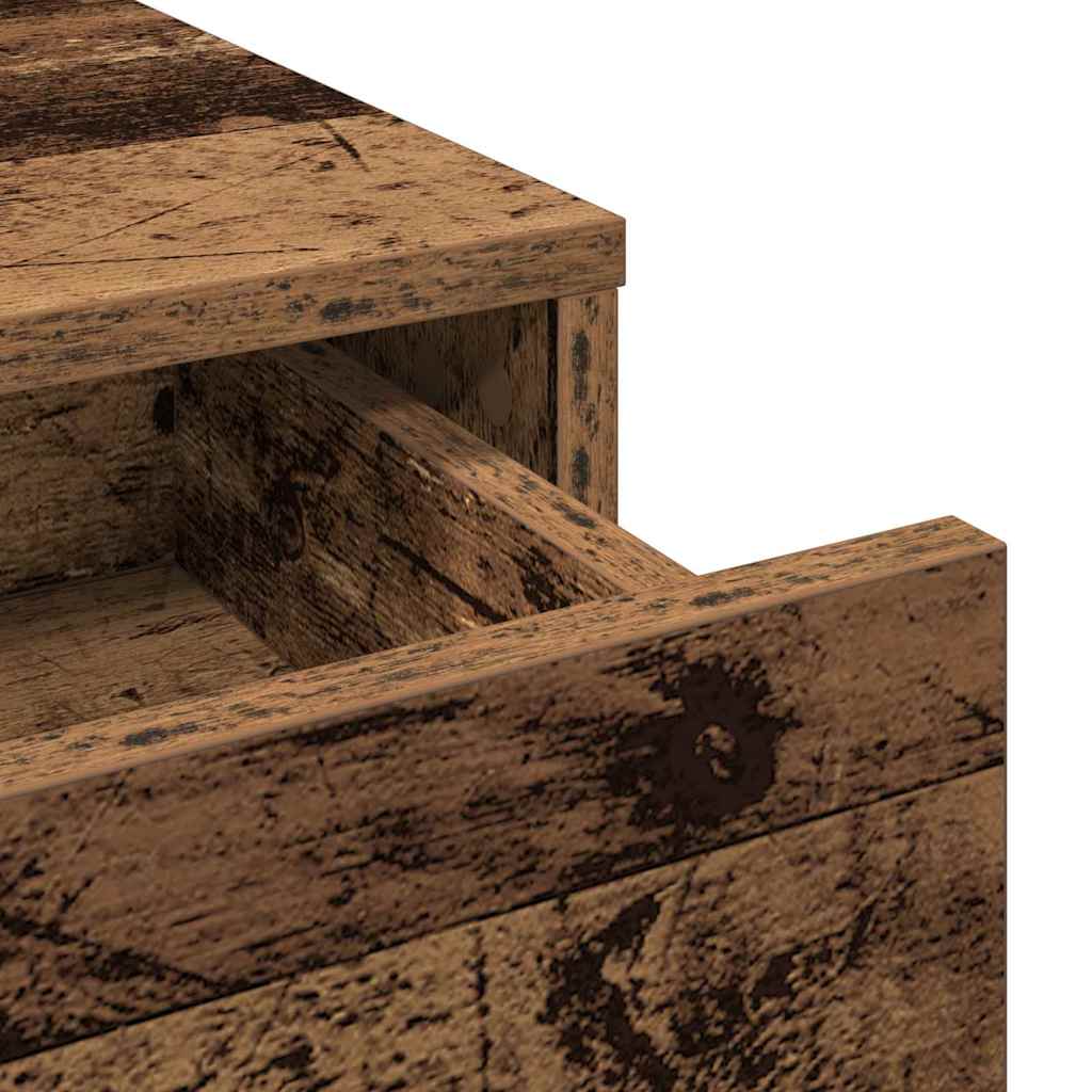 vidaXL Τραπέζι περιποίησης Καφέ 50 x 41 x 140 εκ. Επεξεργασμένο Ξύλο