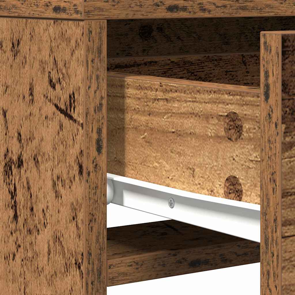 vidaXL Τραπέζι περιποίησης Καφέ 50 x 41 x 140 εκ. Επεξεργασμένο Ξύλο