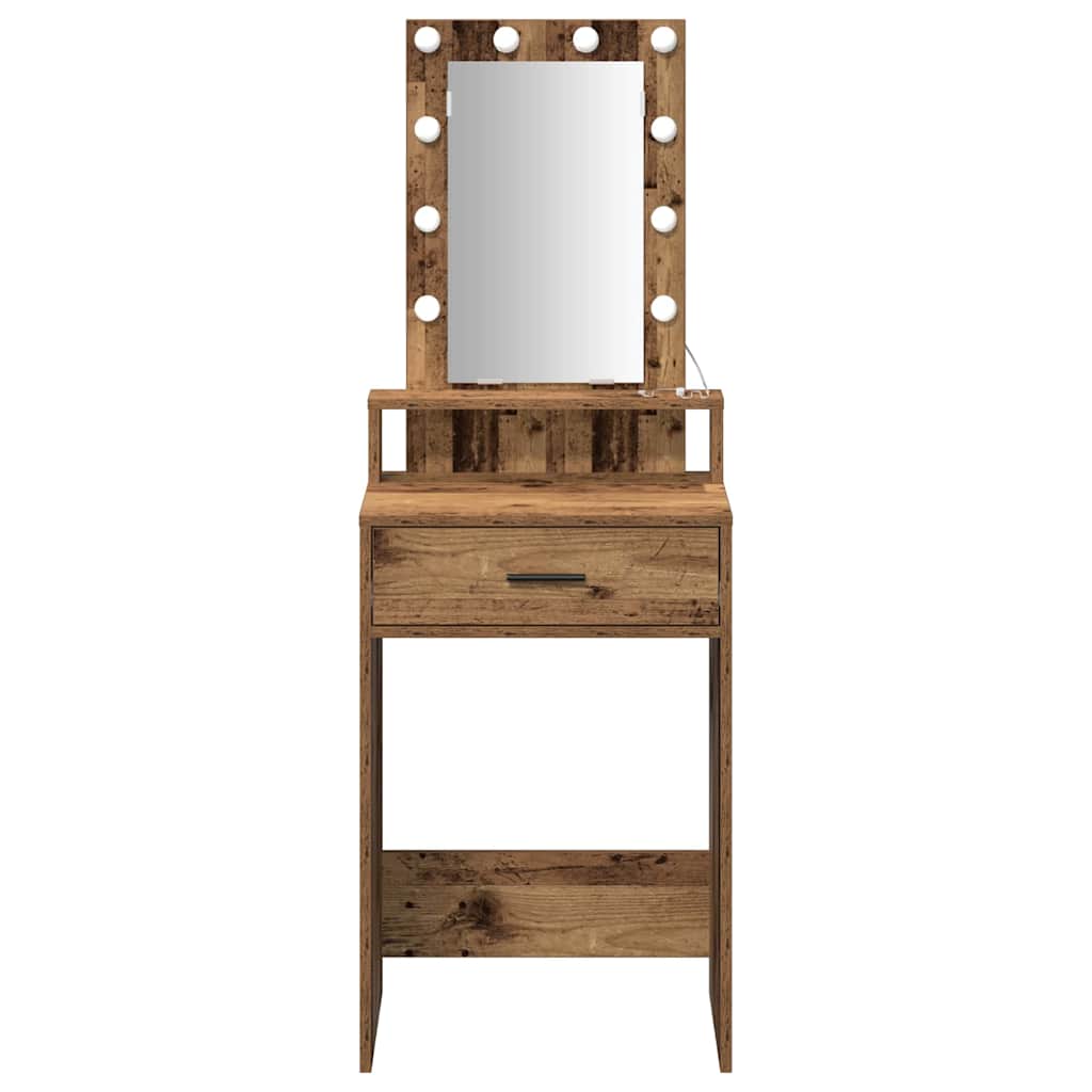 vidaXL Τραπέζι περιποίησης Καφέ 50 x 41 x 140 εκ. Επεξεργασμένο Ξύλο