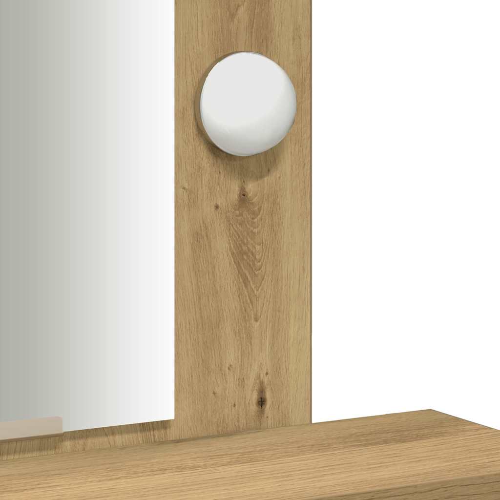 vidaXL Τραπέζι περιποίησης Καφέ 50 x 41 x 140 εκ. Επεξεργασμένο Ξύλο
