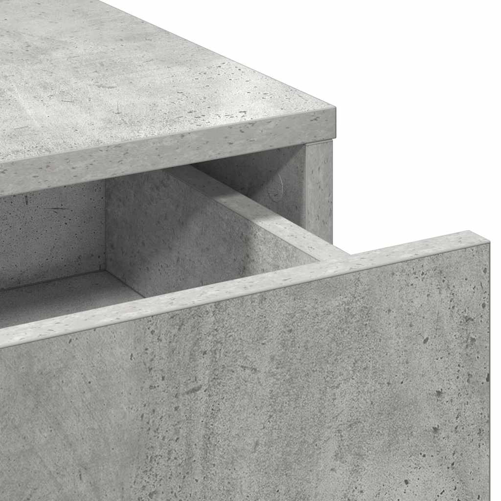 vidaXL Τραπέζι περιποίησης Γκρι 79 x 41 x 140 εκ. Επεξεργασμένο Ξύλο