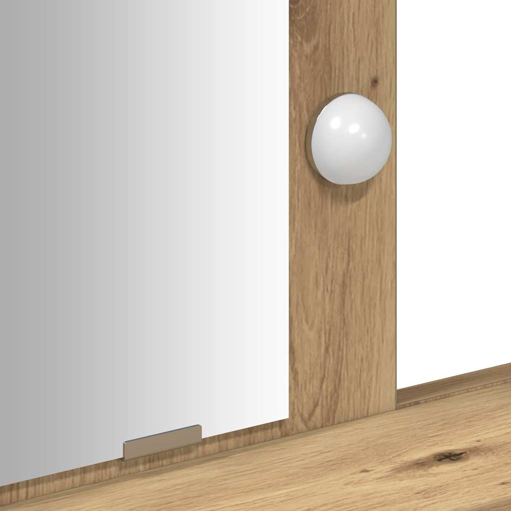 vidaXL Τραπέζι περιποίησης Καφέ 100 x 41 x 140 εκ. Επεξεργασμένο Ξύλο