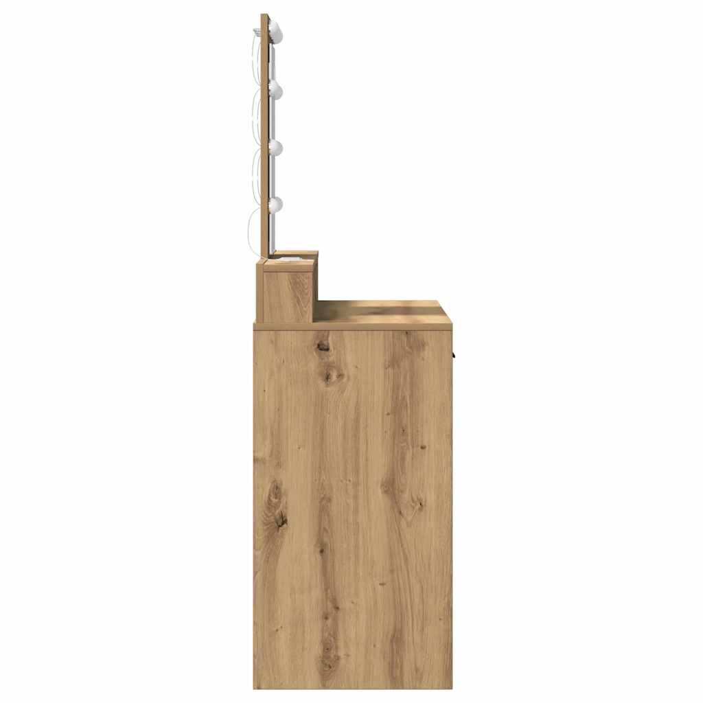 vidaXL Τραπέζι περιποίησης Καφέ 100 x 41 x 140 εκ. Επεξεργασμένο Ξύλο