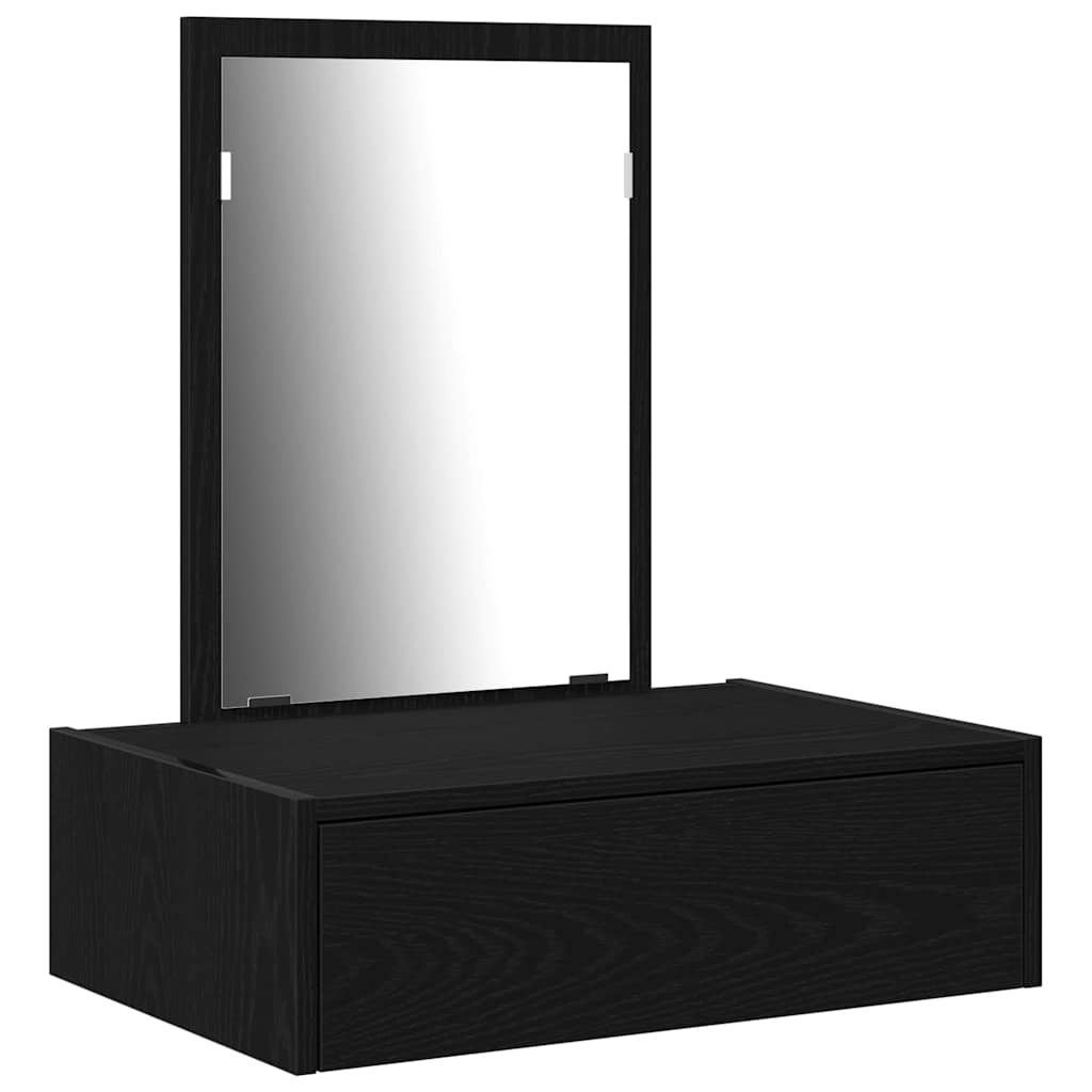 vidaXL Τραπέζι περιποίησης Μαύρο 60 x 40 x 70 εκ. Επεξεργασμένο Ξύλο