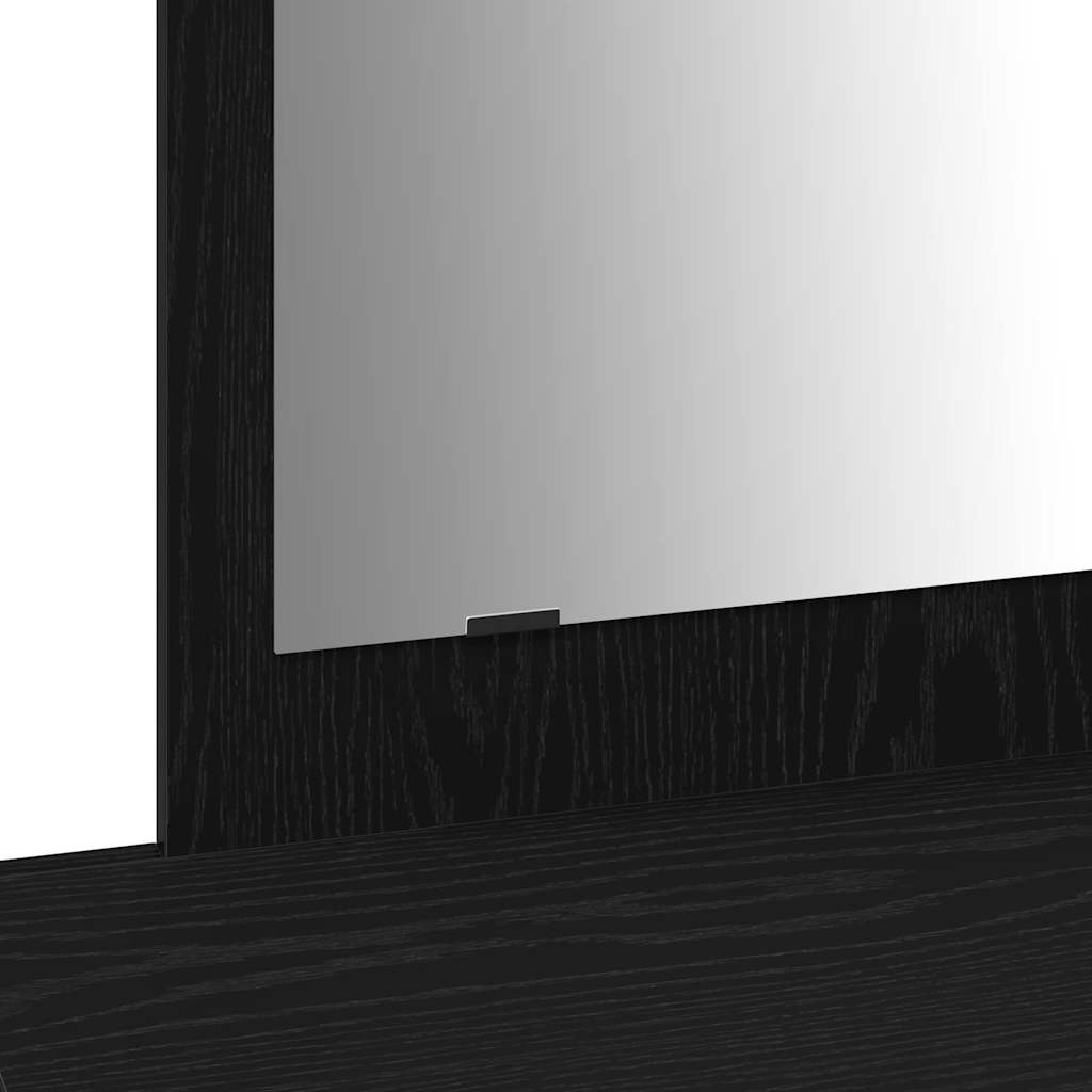 vidaXL Τραπέζι περιποίησης Μαύρο 100 x 40 x 70 εκ. Επεξεργασμένο Ξύλο