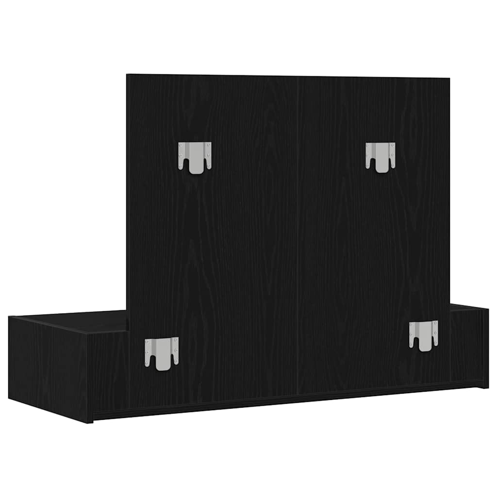 vidaXL Τραπέζι περιποίησης Μαύρο 100 x 40 x 70 εκ. Επεξεργασμένο Ξύλο