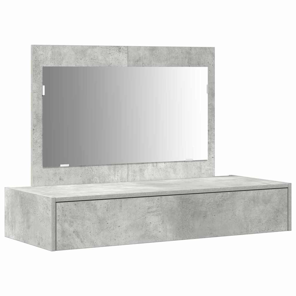 vidaXL Τραπέζι περιποίησης Γκρι 100 x 40 x 70 εκ. Επεξεργασμένο Ξύλο