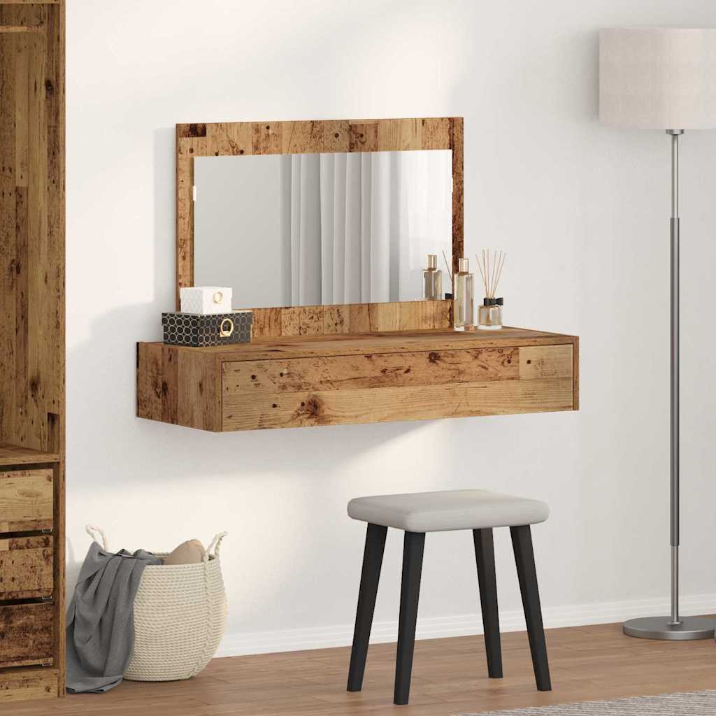 vidaXL Τραπέζι περιποίησης Καφέ 100 x 40 x 70 εκ. Επεξεργασμένο Ξύλο