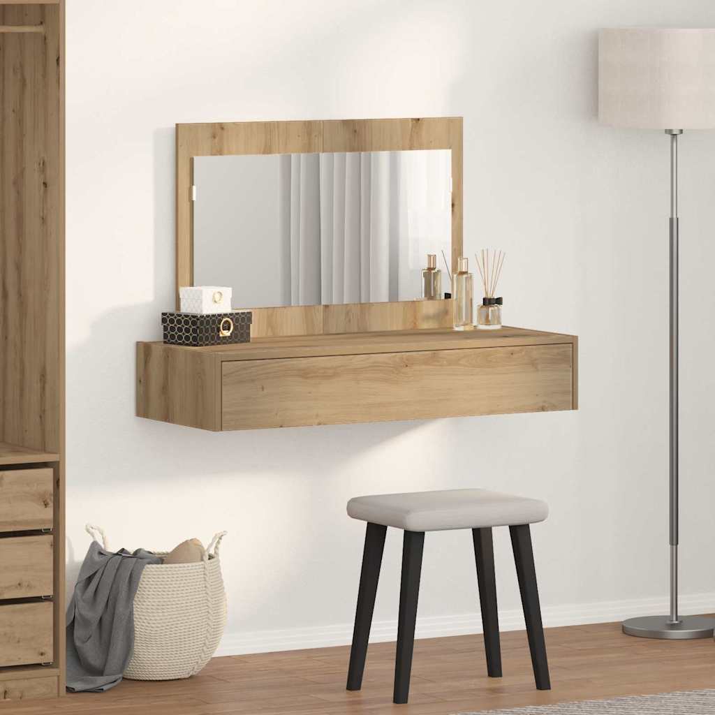 vidaXL Τραπέζι περιποίησης Καφέ 100 x 40 x 70 εκ. Επεξεργασμένο Ξύλο