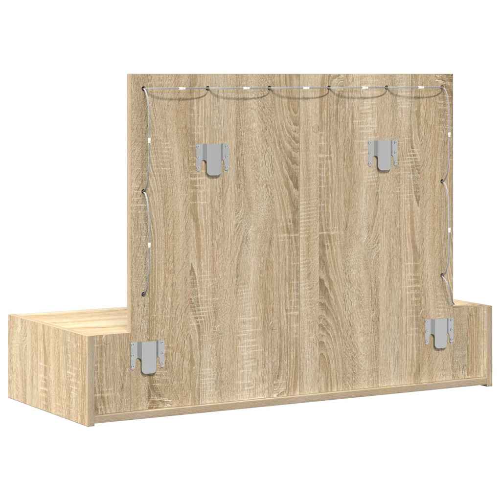 vidaXL Τραπέζι περιποίησης Καφέ 100 x 40 x 70 εκ. Επεξεργασμένο Ξύλο