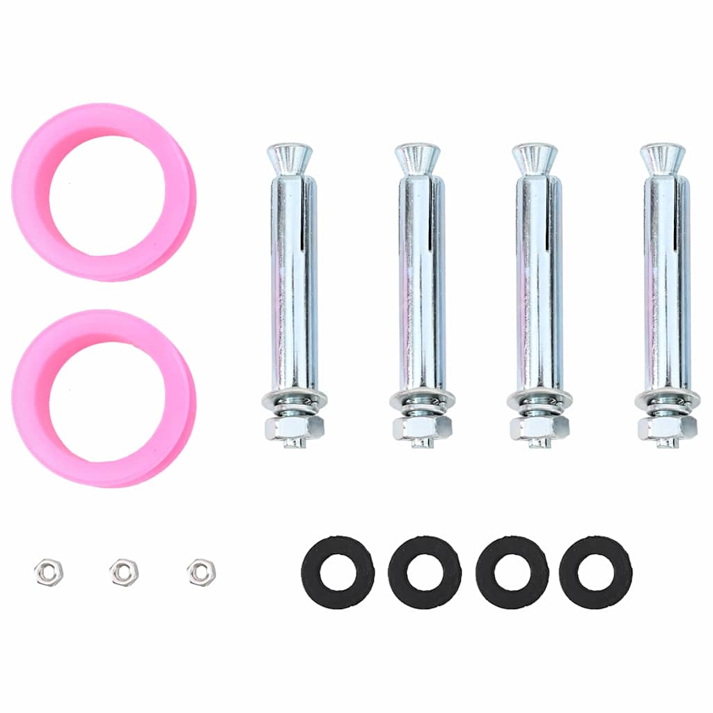 vidaXL Εξωτερικό Ηλιακό Ντους με Χειροκίνητη Κεφαλή Ντους 217 εκ. 20 L