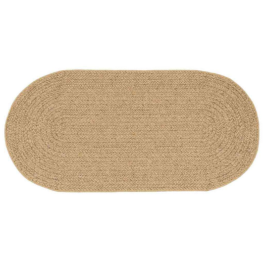 vidaXL Χαλί ZIZUR Καφέ PP