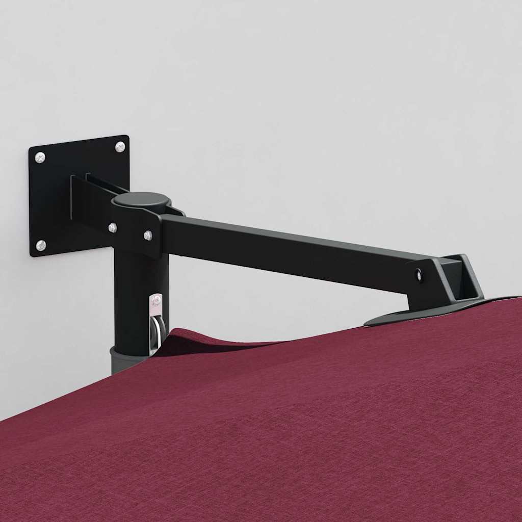 vidaXL Ομπρέλα Κήπου Βεραμάν Κόκκινο 248 x 248 x 148 εκ.