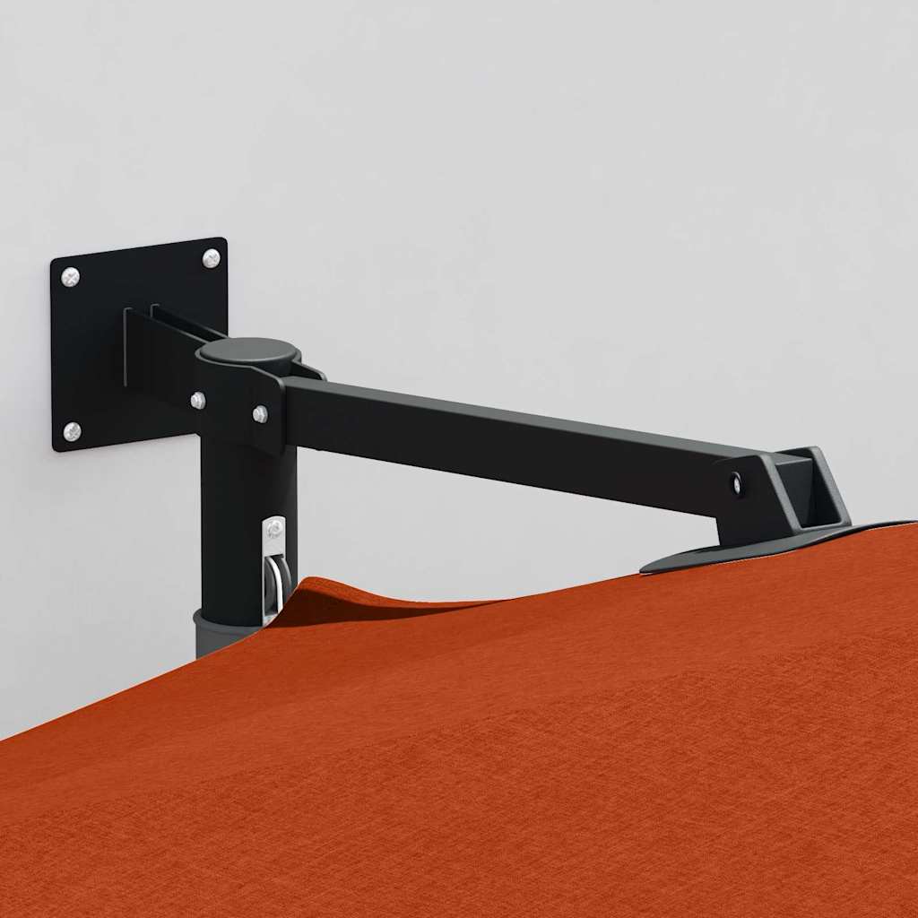 vidaXL Ομπρέλα Κήπου Τερακότα 248 x 248 x 148 εκ.