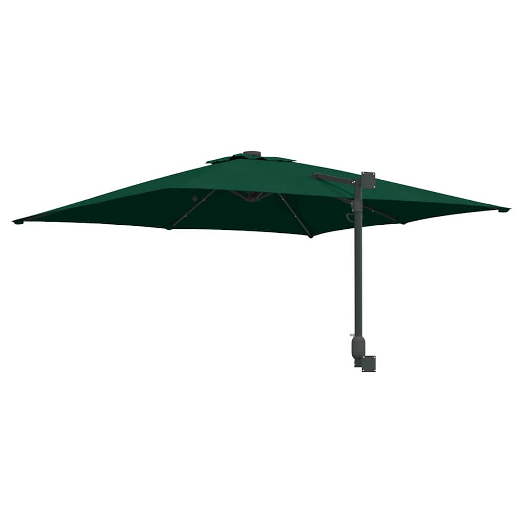 vidaXL Ομπρέλα Κήπου Πράσινο 248.5 x 247.5 x 160 εκ. ύφασμα
