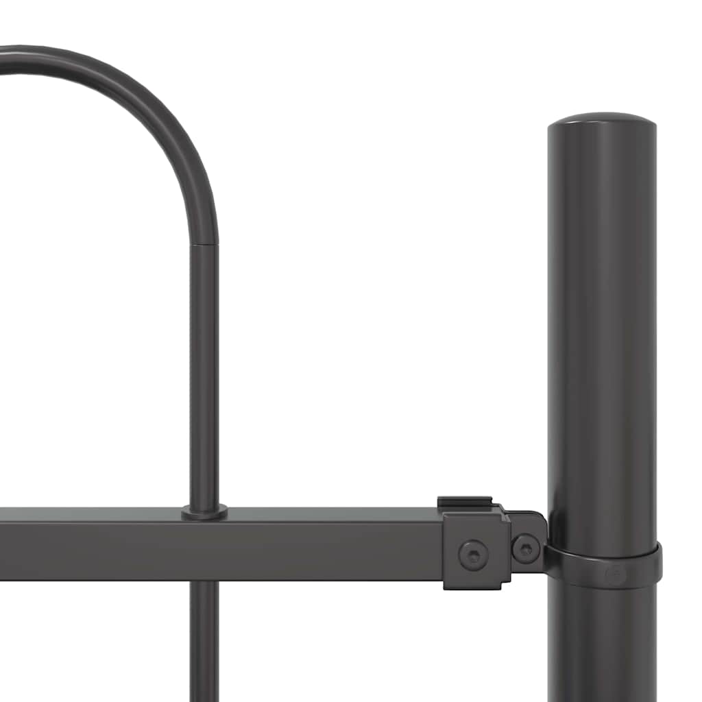 vidaXL Φράχτης Κήπου με Hoop Top σε Γκρι, 3.4 x 0.8 μ, Ξυλόγυρος