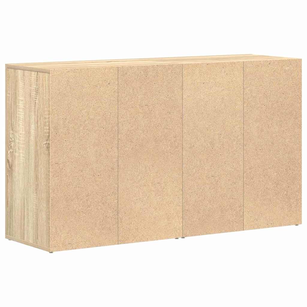 vidaXL Πλαϊνό γραφείο Δρύς Sonoma 120 x 36 x 69 εκ Επεξεργασμένο ξύλο