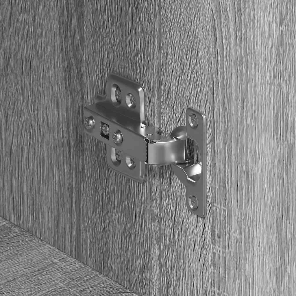 vidaXL Πλαϊνό γραφείο με συρτάρι Γκρίζο Σονομα 120 x 36 x 69 εκ