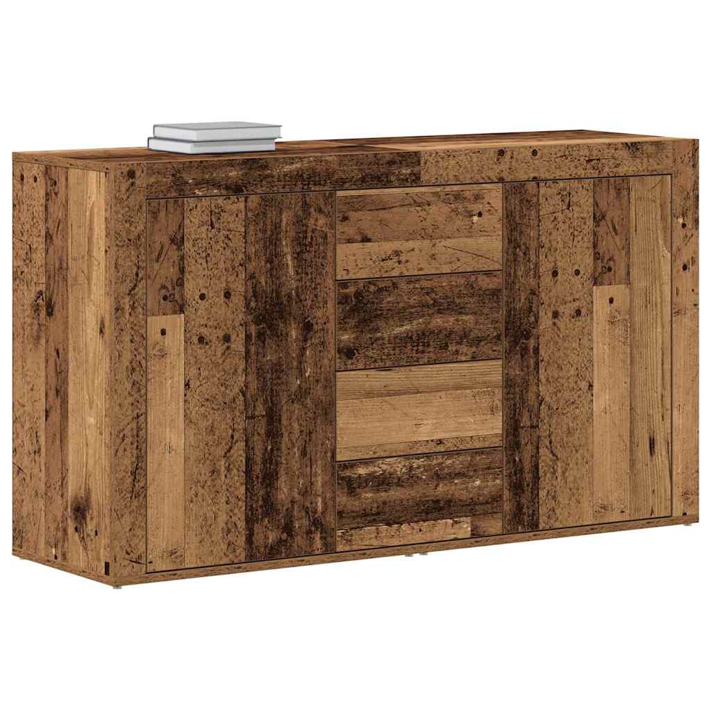 vidaXL Πλαϊνό γραφείο Παλιό ξύλο 120 x 36 x 69 εκ Επεξεργασμένο ξύλο