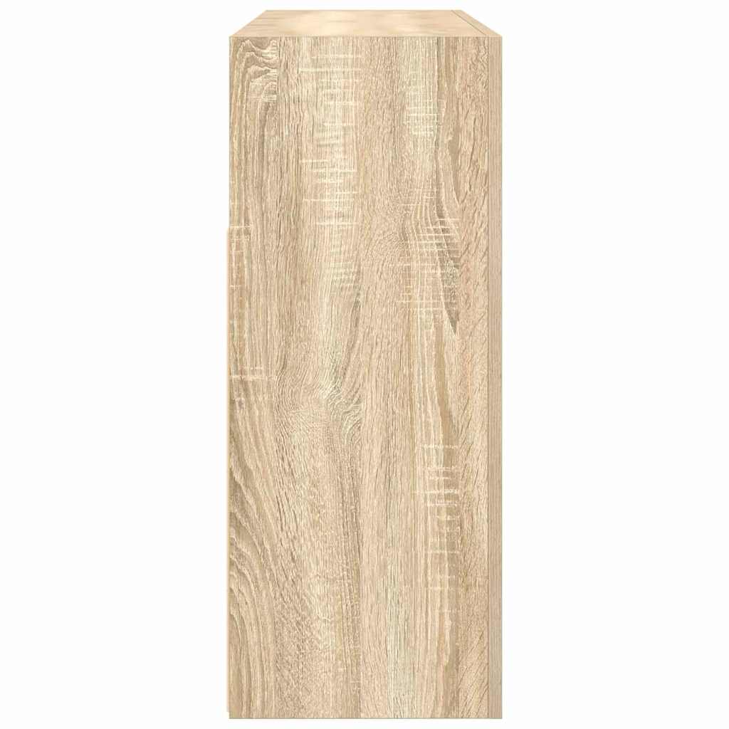 vidaXL Πλαϊνό γραφείο Sonoma Δρυς 116 x 30 x 75 εκ. Επεξεργασμένο ξύλο