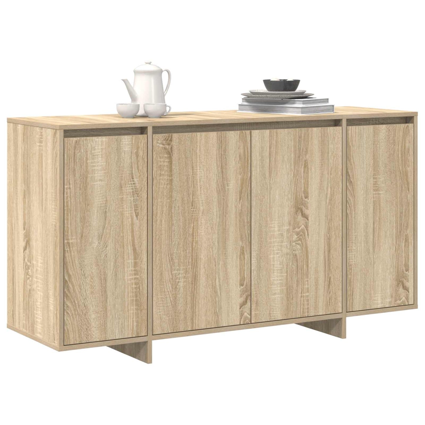 vidaXL Πλαϊνό γραφείο Sonoma Δρυς 135 x 41 x 69 cm Επεξεργασμένο ξύλο