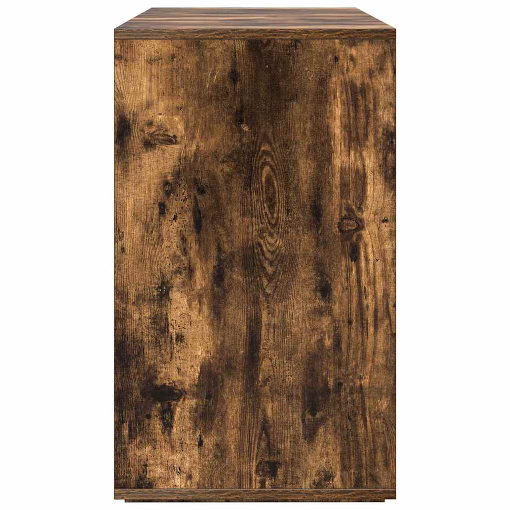 vidaXL Πλαϊνό γραφείο Καπνιστή δρυς 120 x 41 x 75 εκ.